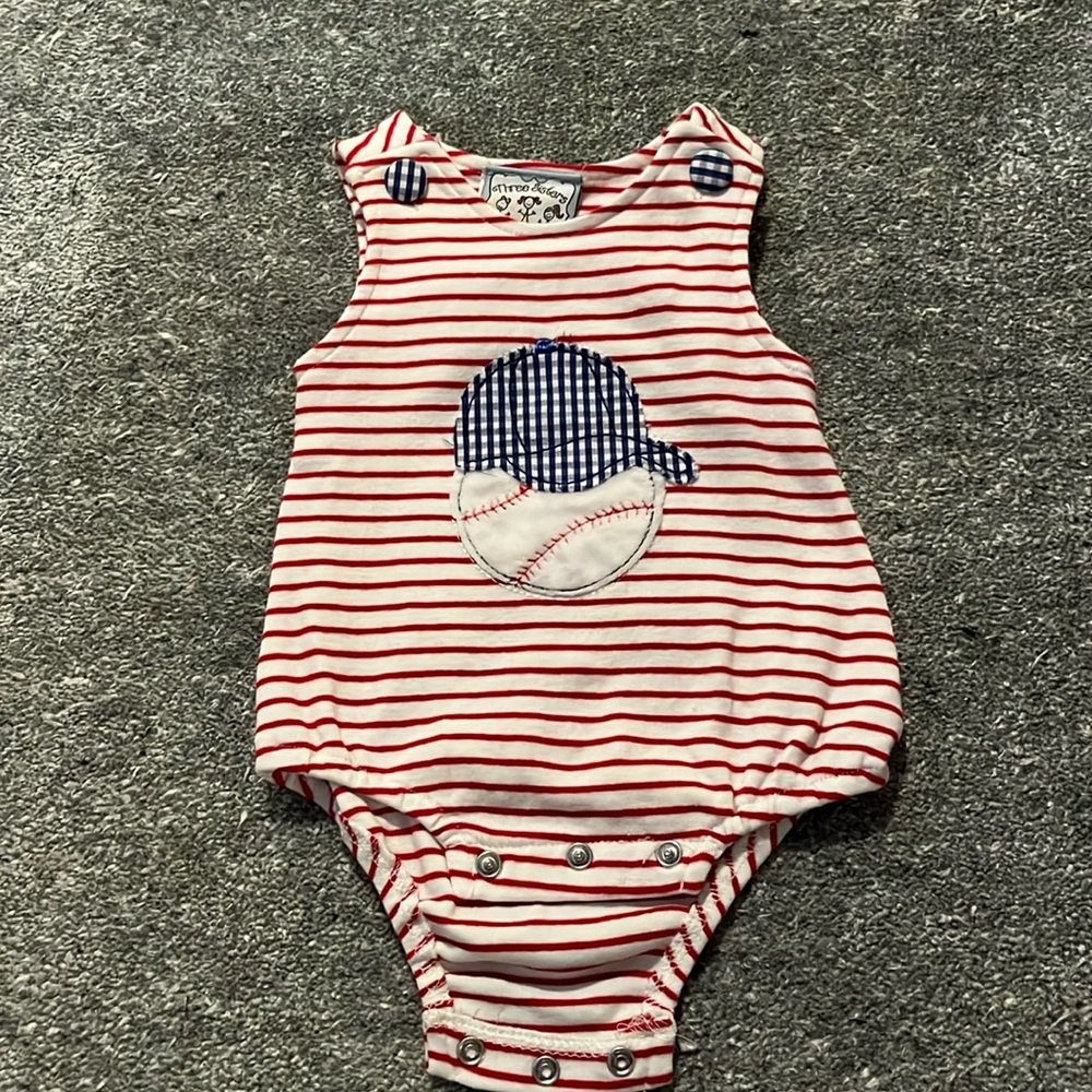 Baseball Onesie